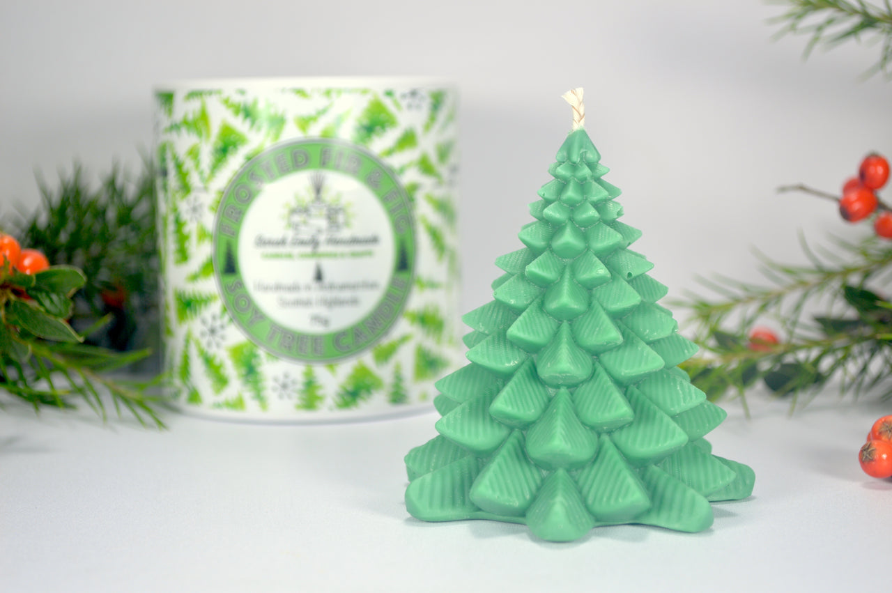 Frosted Fir & Fig Tree Candle