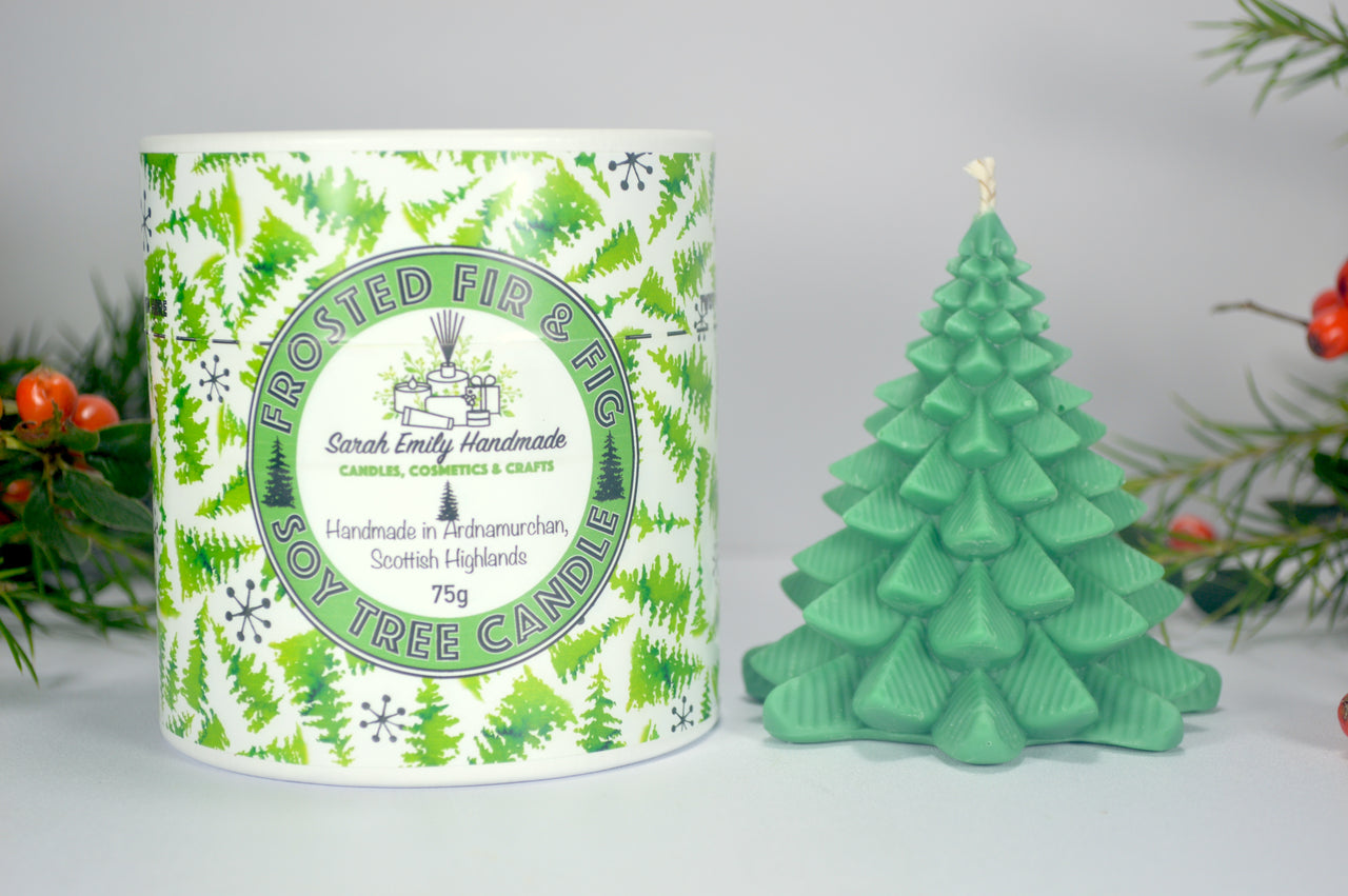 Frosted Fir & Fig Tree Candle