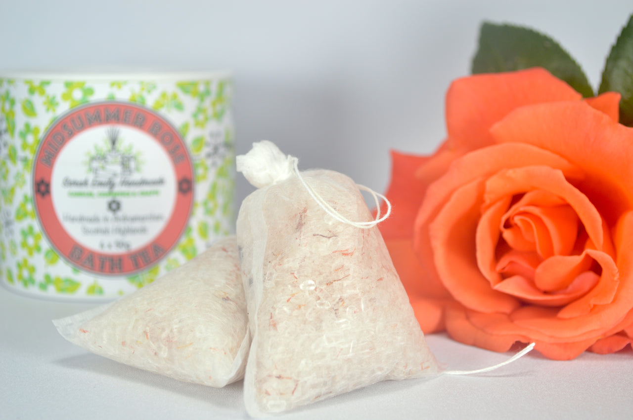 Midsummer Rose Bath Tea