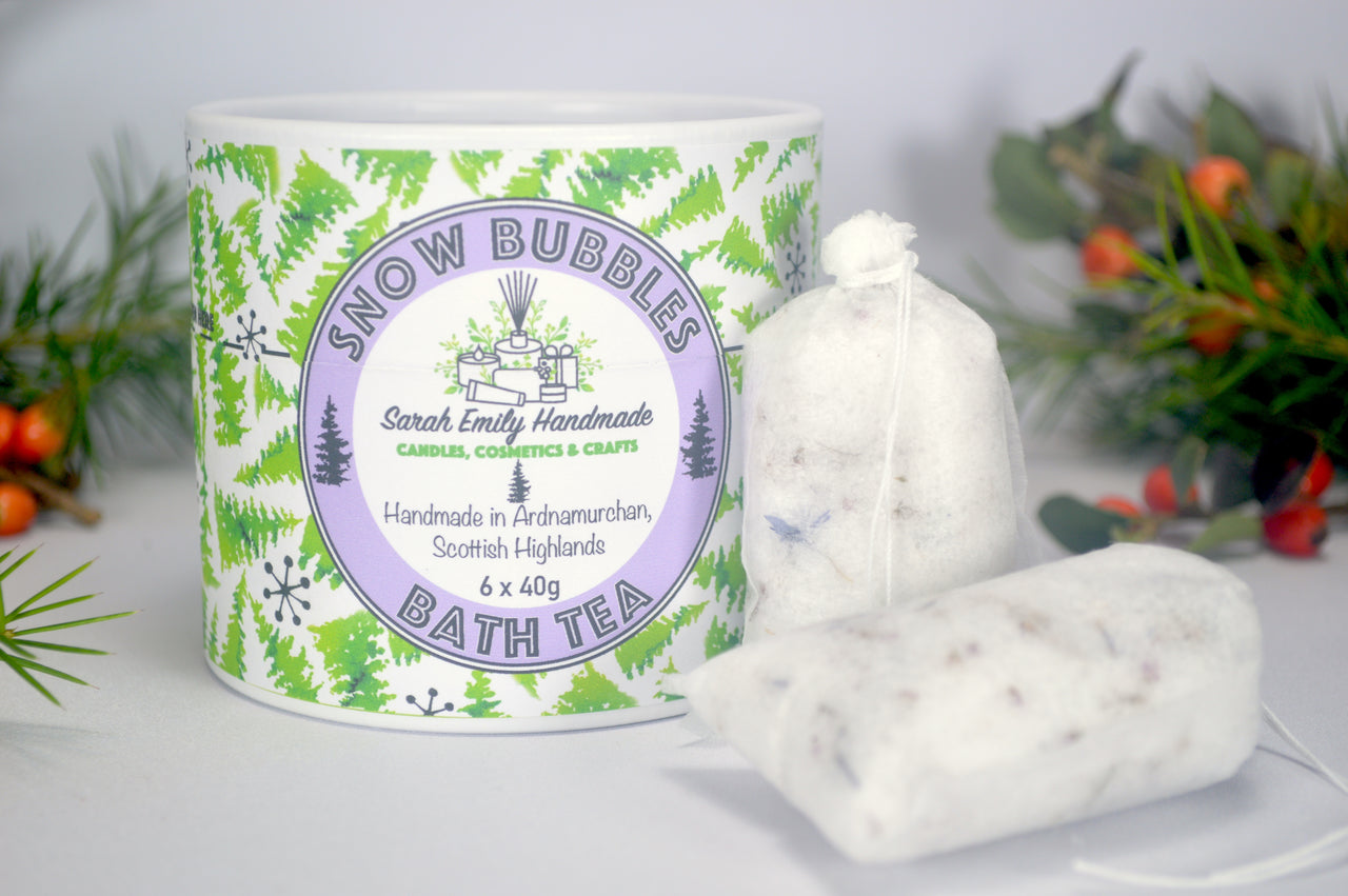 Snow Bubbles Bath Tea